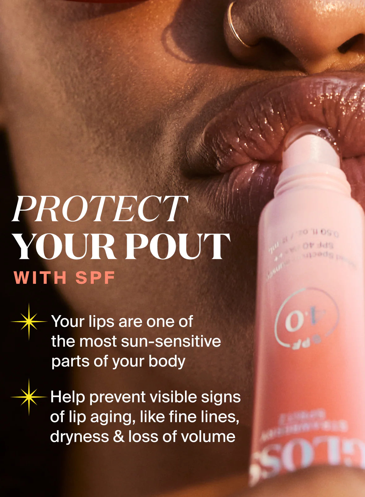 Brillo brillante SPF 40 Bálsamo labial - Imagen 23