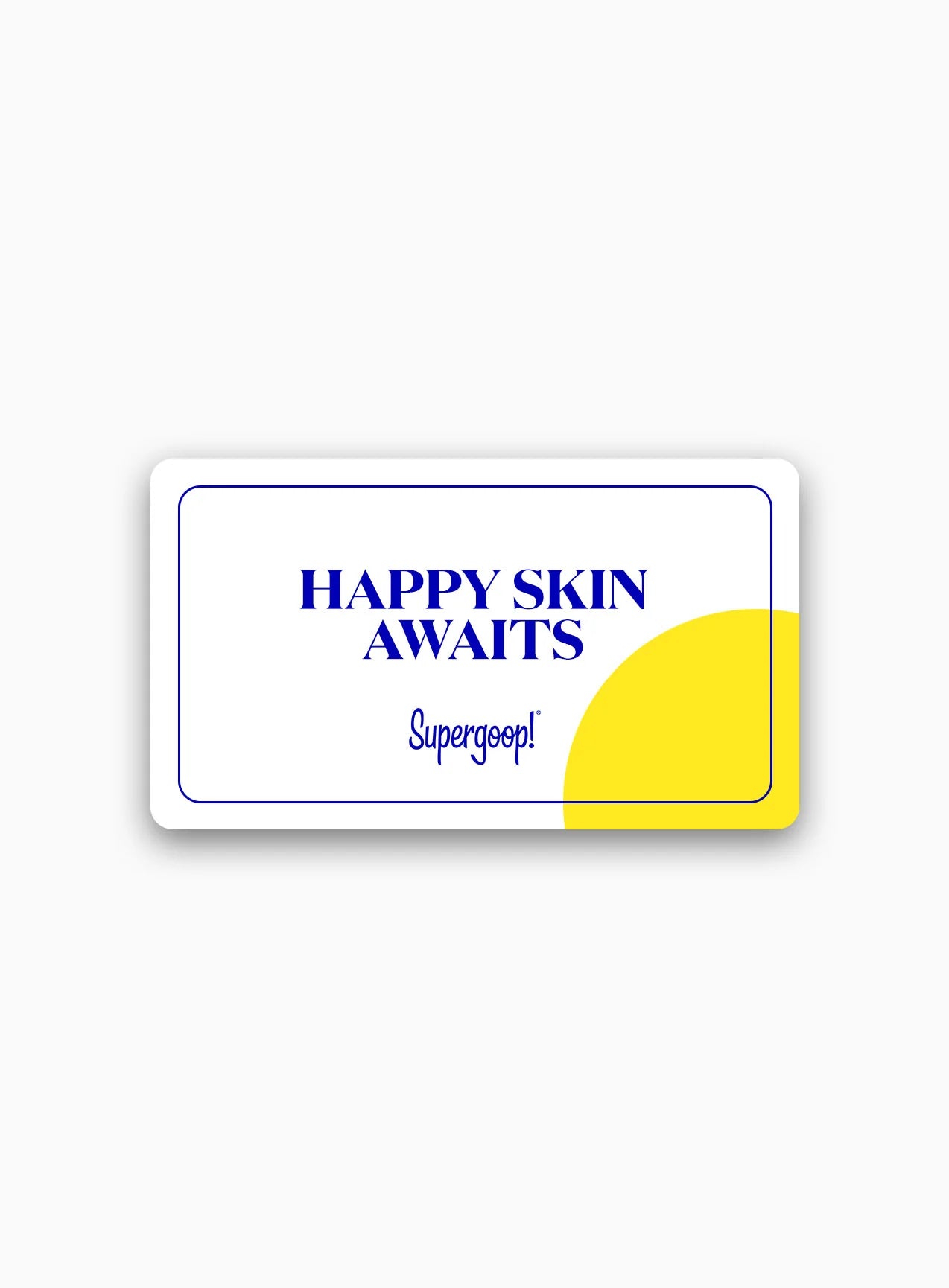 Tarjeta regalo electrónica de Supergoop!